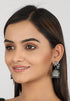 Silver Look Alike Jhumka Style Earrings 25g